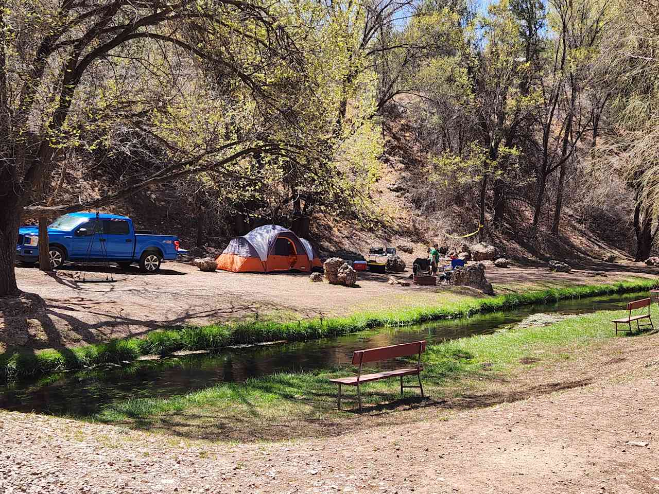 Tent sites