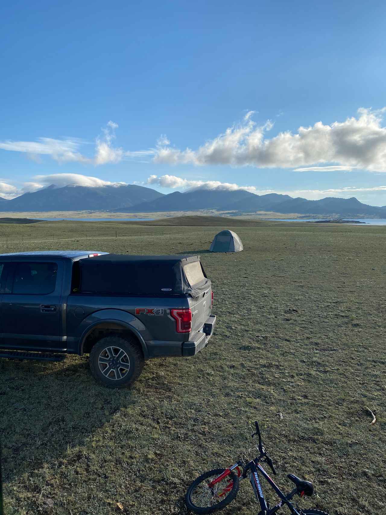 Mountain views all around